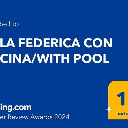 Villa Federica Con Piscina/With Pool Santa Maria del Focallo Esterno foto